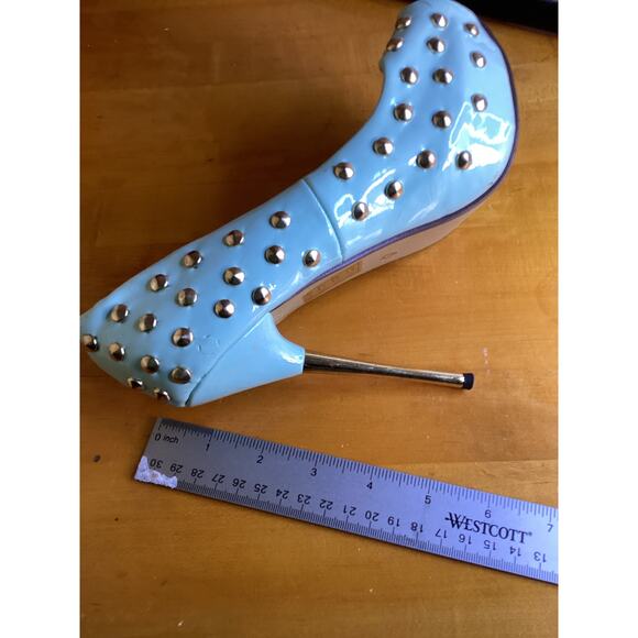 WET SEAL Women's Peep Toe Slip On Stiletto Heels Shoes Size 7 - Picture 4 of 6